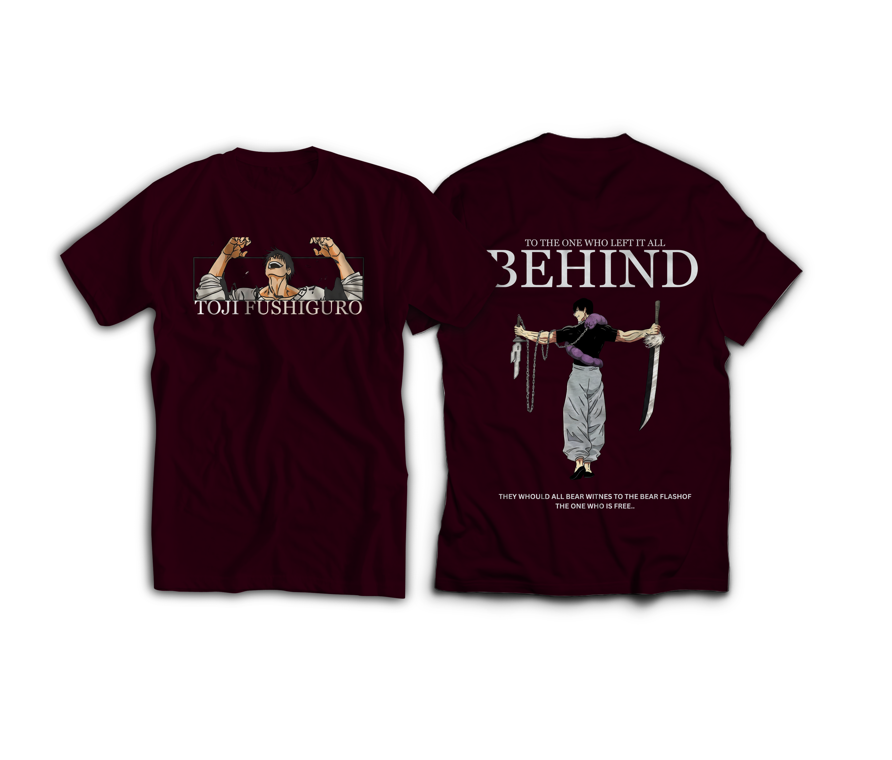 TOJI FUSHIGURO T-SHIRT FOR UNISEX