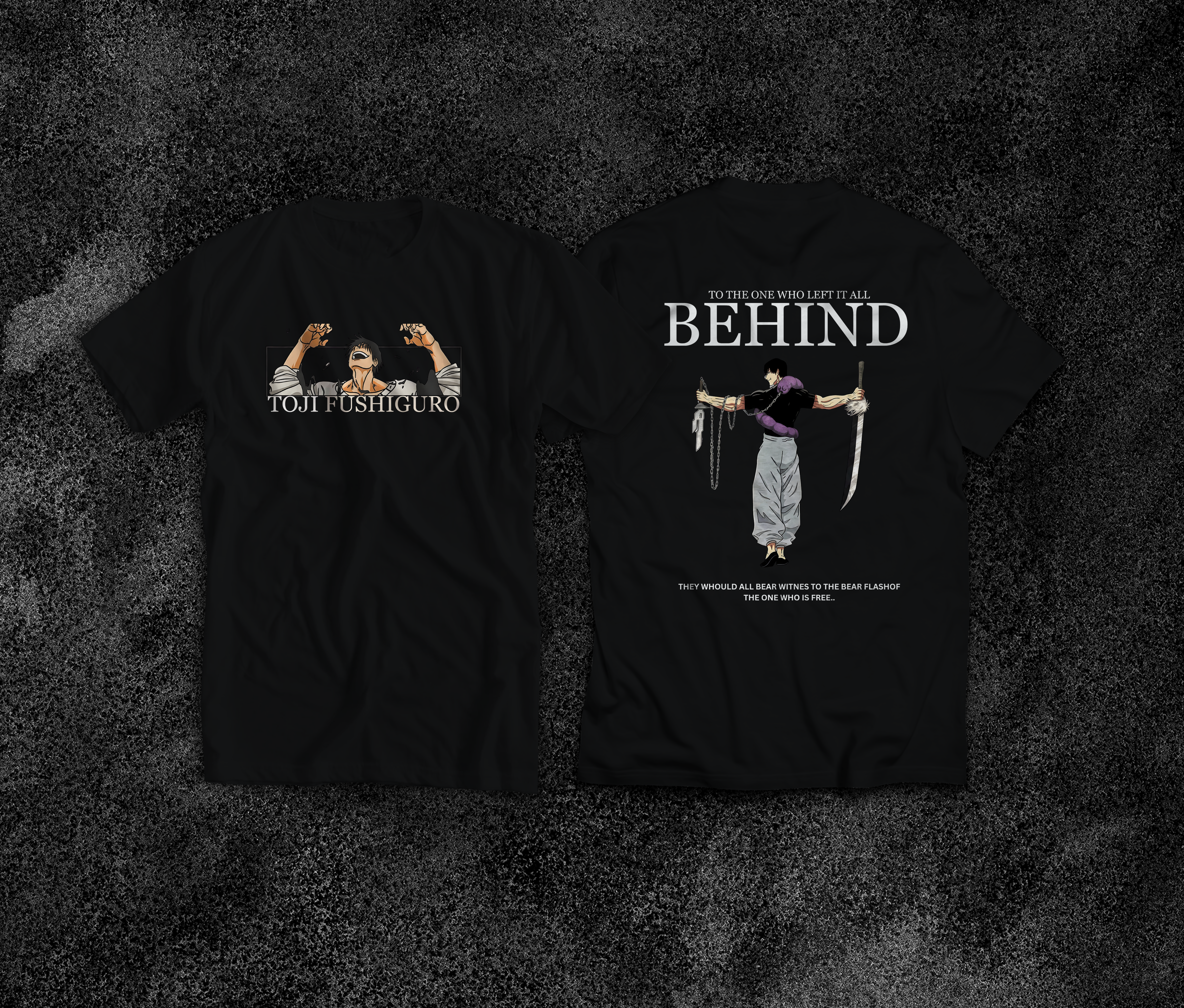 TOJI FUSHIGURO T-SHIRT FOR UNISEX