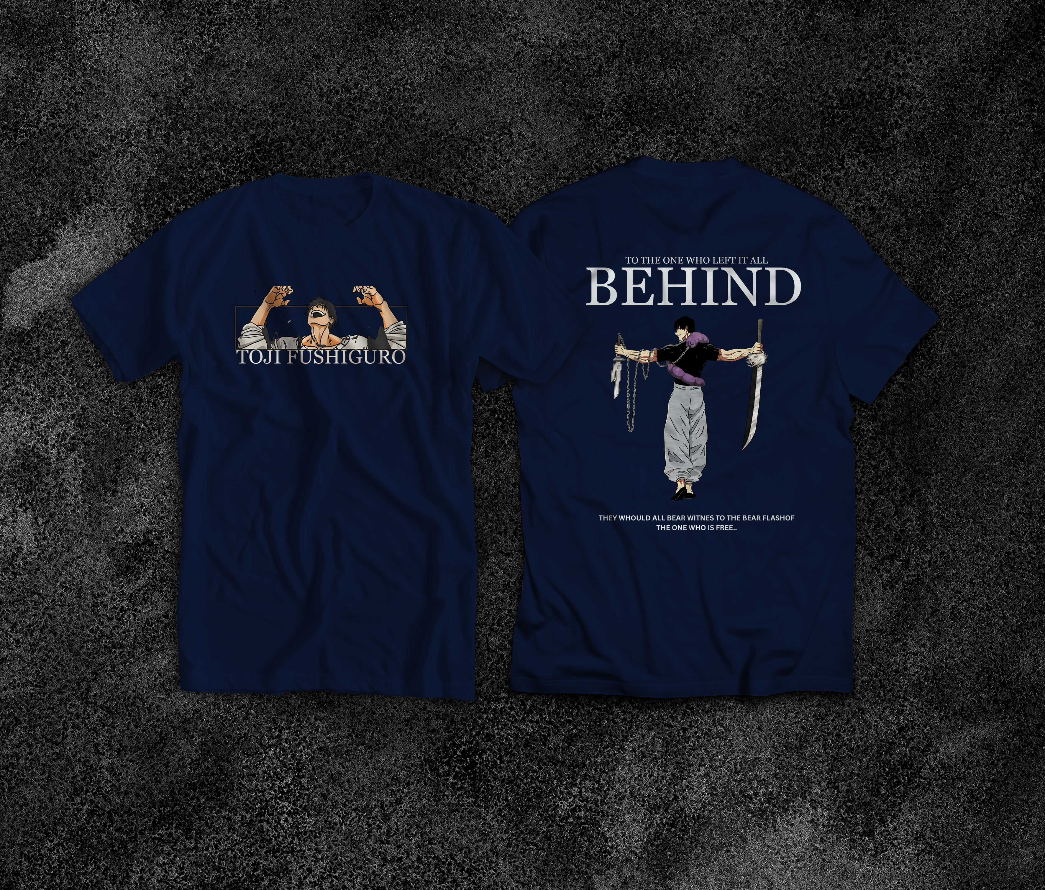 TOJI FUSHIGURO T-SHIRT FOR UNISEX