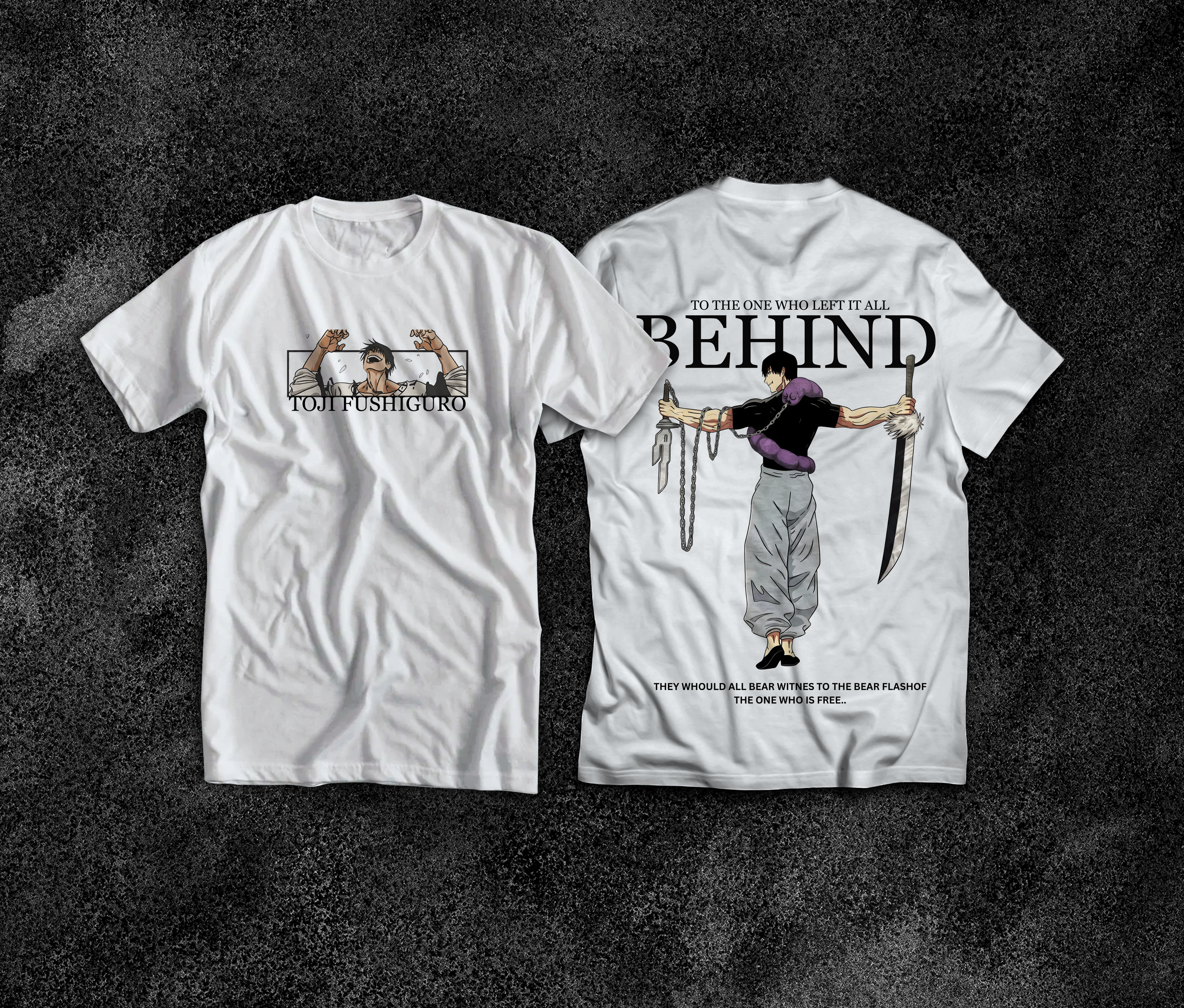 TOJI FUSHIGURO T-SHIRT FOR UNISEX