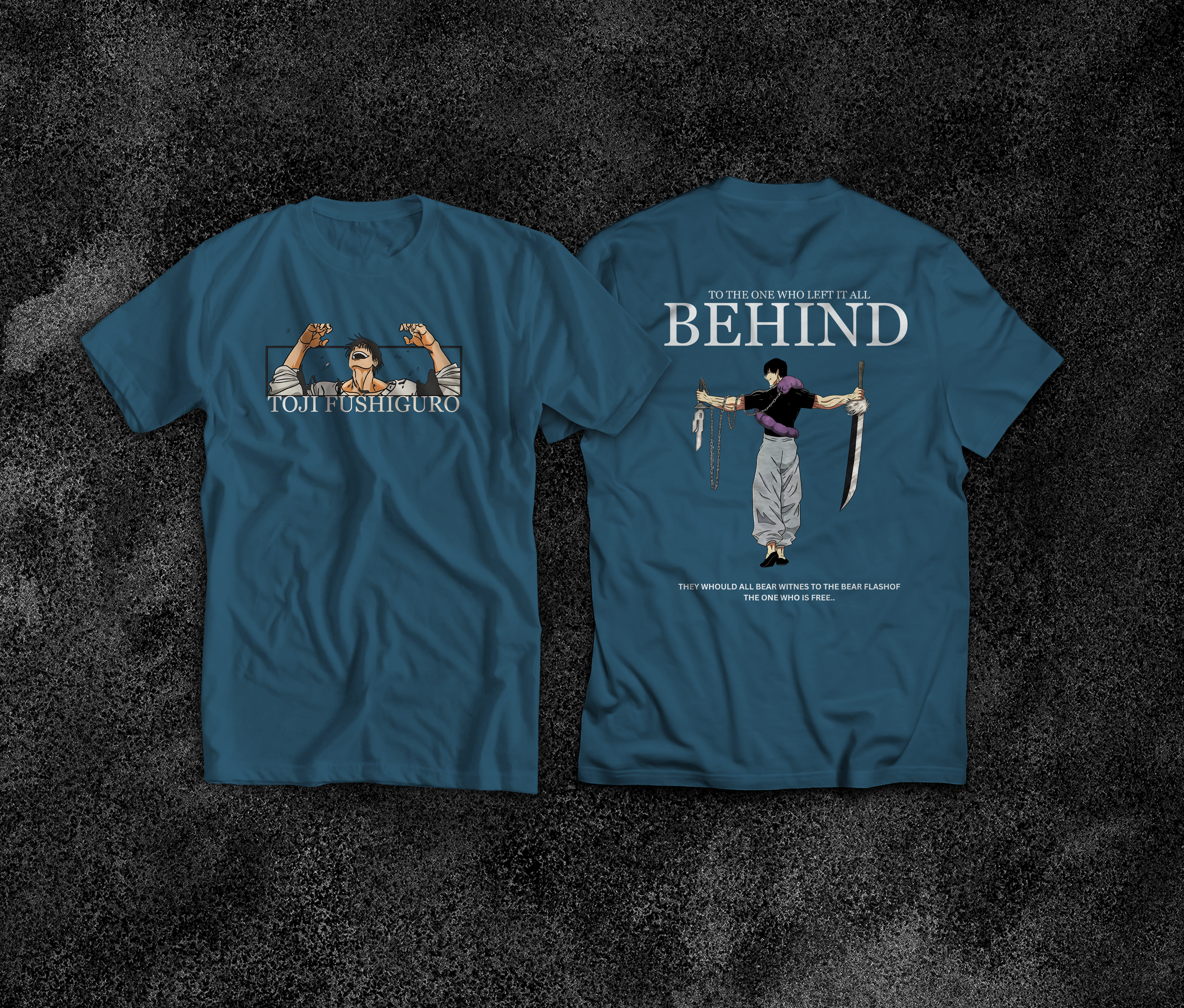 TOJI FUSHIGURO T-SHIRT FOR UNISEX