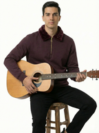 Sweat Shirt Faux Fur Unisex