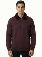 Sweat Shirt Faux Fur Unisex