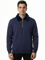 Sweat Shirt Faux Fur Unisex