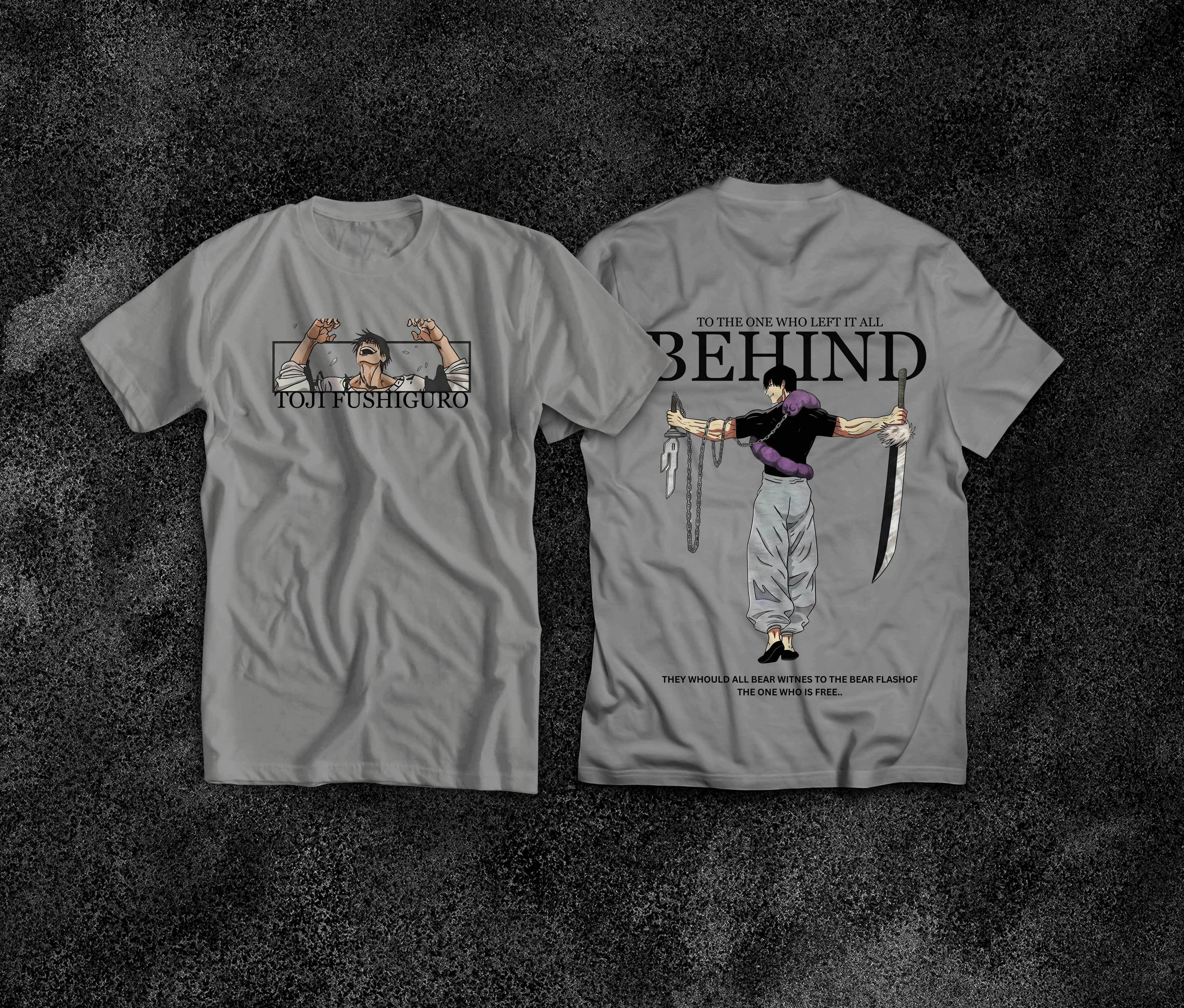 TOJI FUSHIGURO T-SHIRT FOR UNISEX